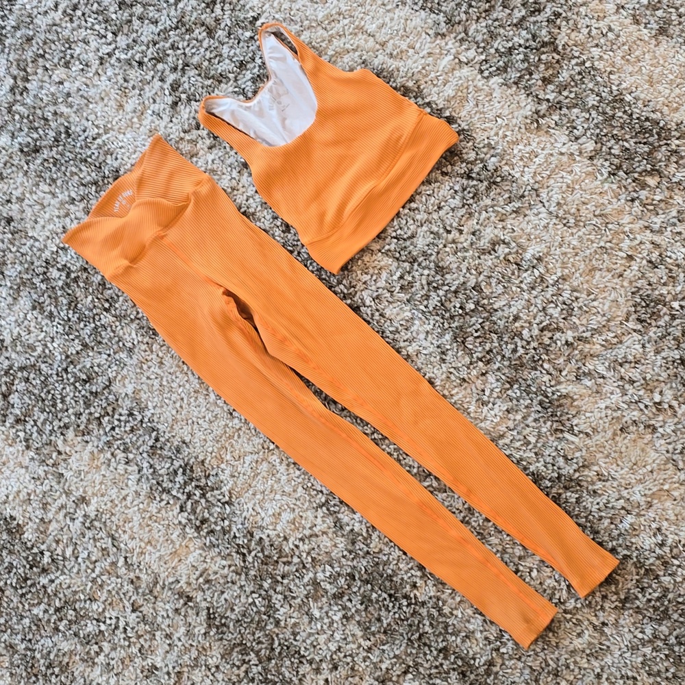 Year of Ours XS Orange Set